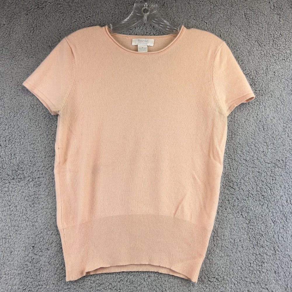 Marshall Fields 100% Cashmere Round Neck Sweater size M